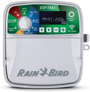 Rain Bird Esp Tm2 Wi-Fi Uyumlu Kontrol Paneli 12 istasyon VE 12 ADET 100 HV VANA