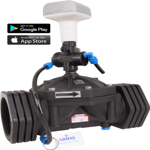 Armaş 500 Serisi EL/C Tek Çıkışlı Kontrol Cihazlı Solenoid Kontrol Vanası